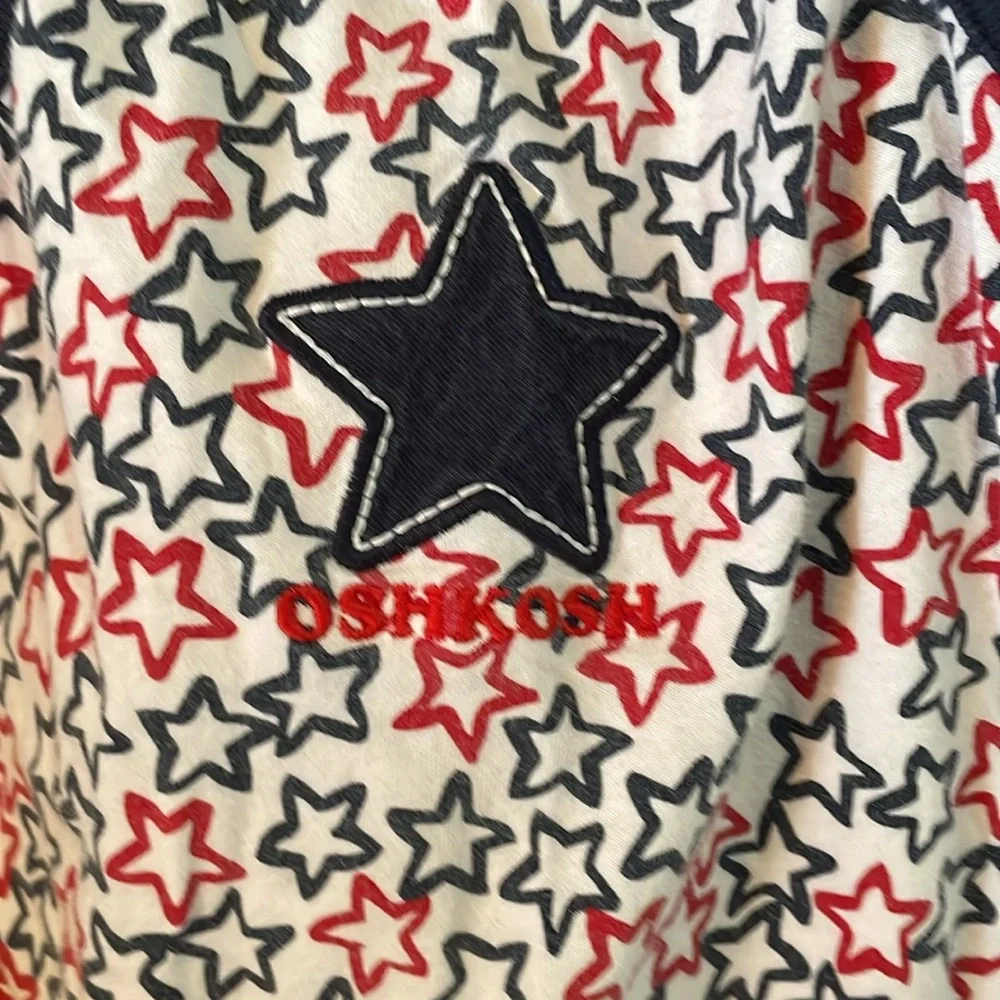 ❤️ OSHKOSH B'gosh for girls strappy sundress 🤍Size 6X 💙 Red white and blue NEW